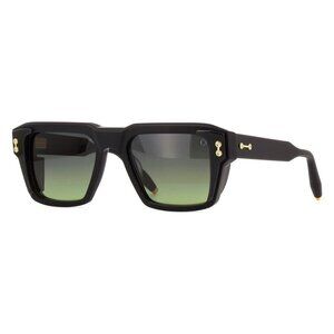 New AKONI Hercules Black Square AKS 105 D Sunglasses Women